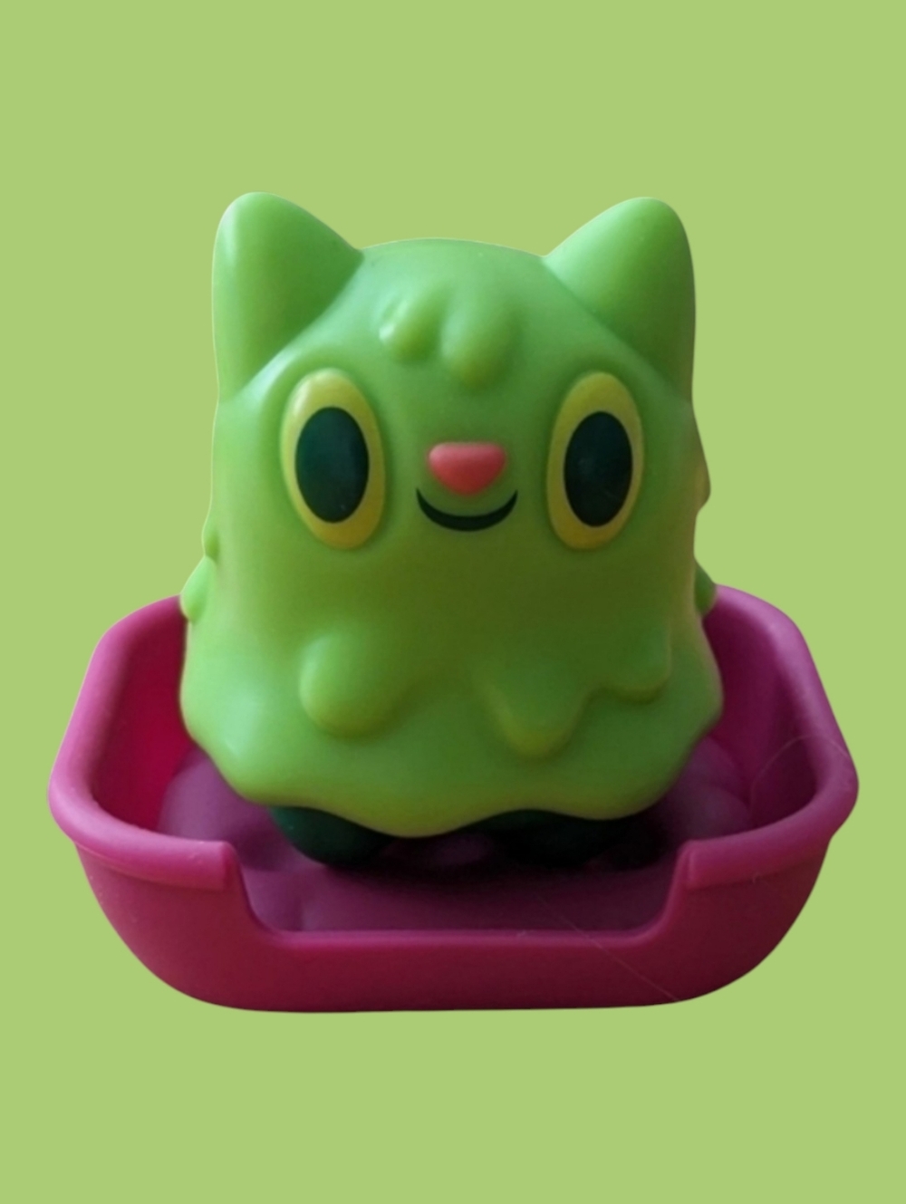 Wendy's My Strange Pet "Slime Cat" kids meal Toy NEW